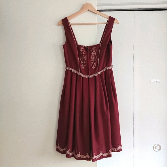 Axes Femme Dresses & Skirts - Axes Femme Antique Emboridery Jumper Dress JSK